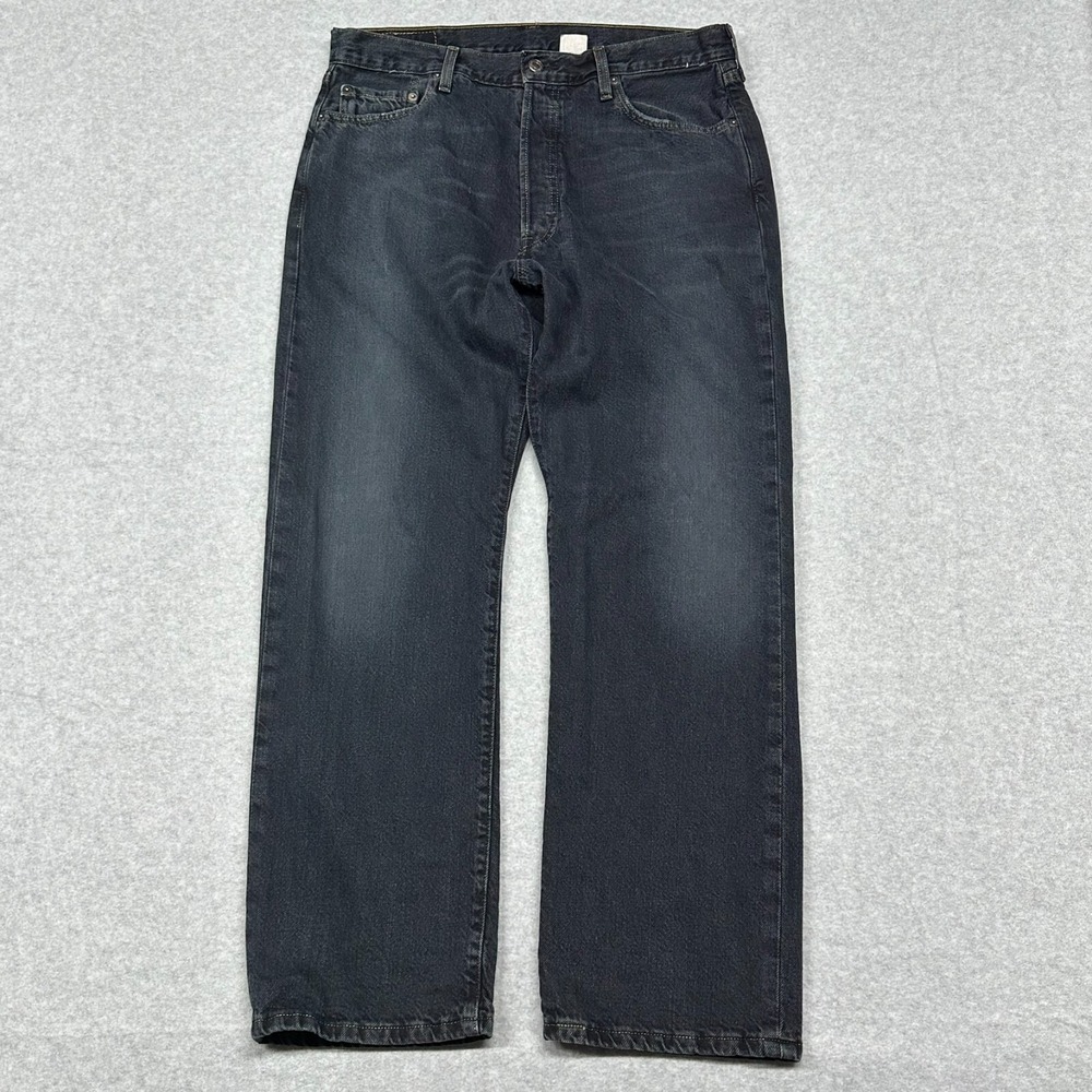 Levis 501xx Jeans Mens‎ 36x30 Indigo Wash Button Fly Original Fit Denim Y2K 2006